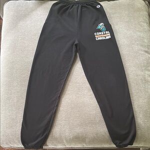 Champion Men’s Small Black Coastal Carolina Sweatpants